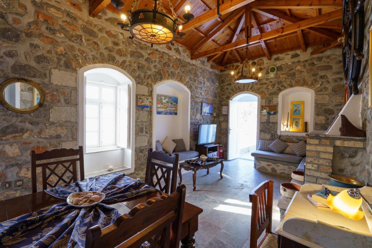Villa Mandraki Hydra  Bagian luar foto