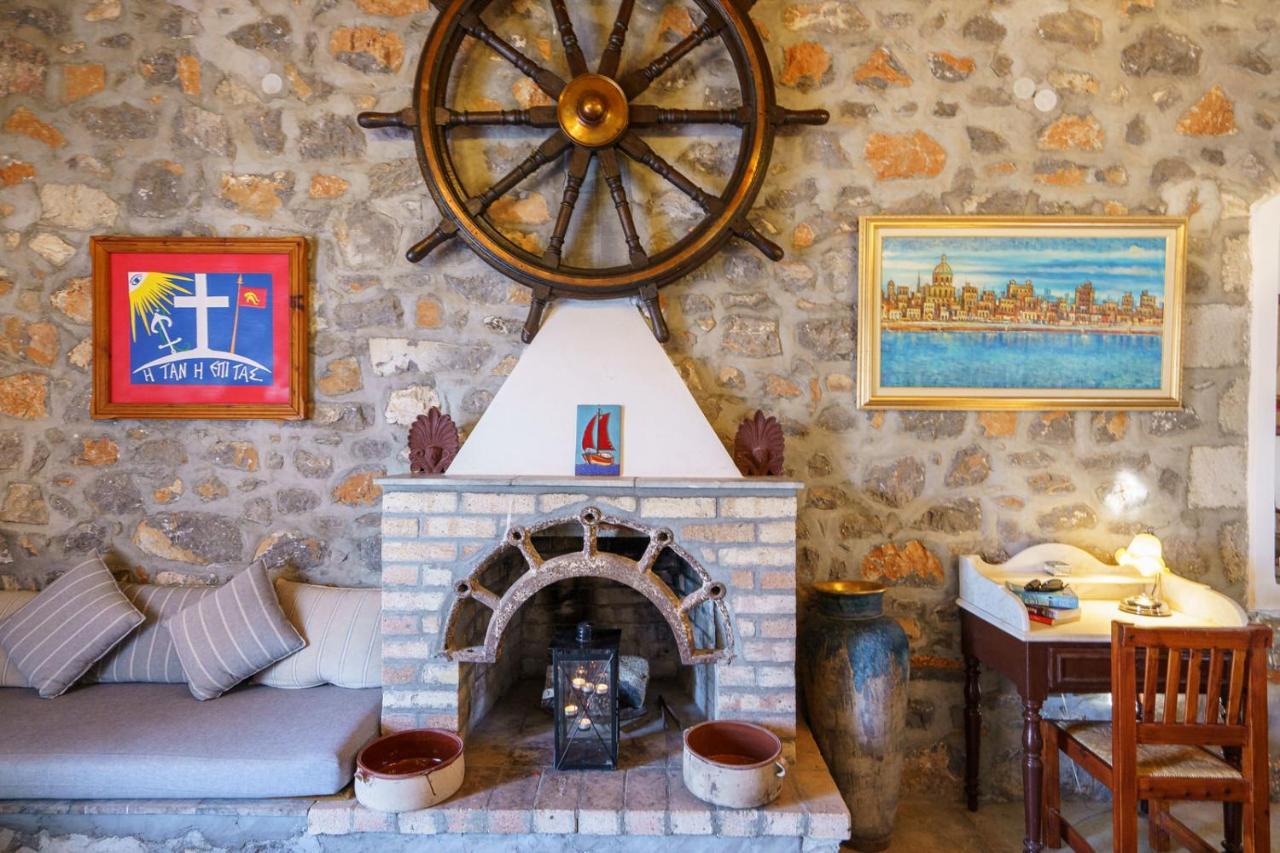 Villa Mandraki Hydra  Bagian luar foto
