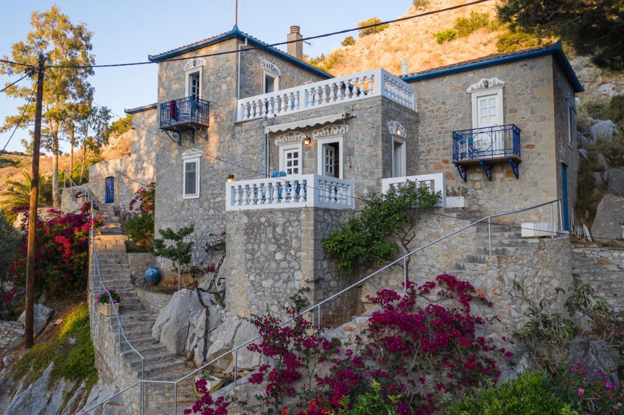 Villa Mandraki Hydra  Bagian luar foto