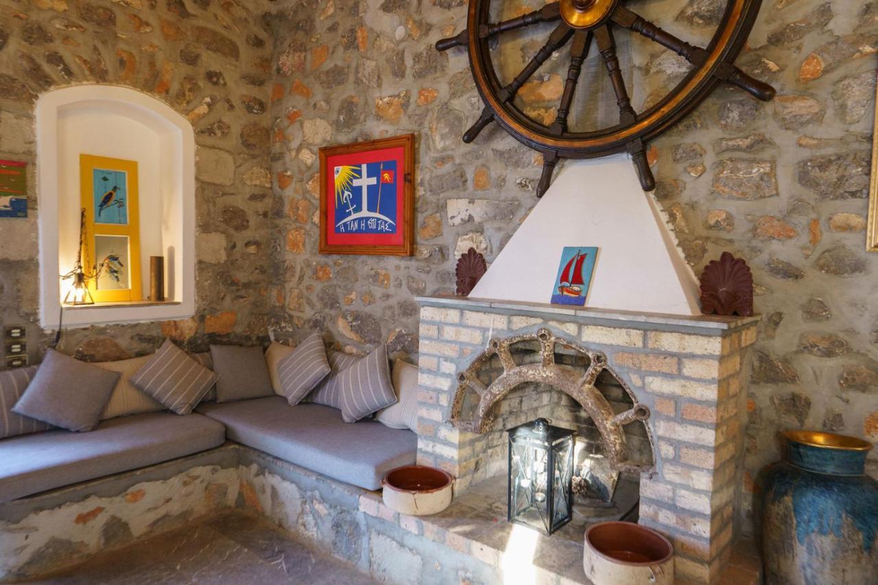 Villa Mandraki Hydra  Bagian luar foto