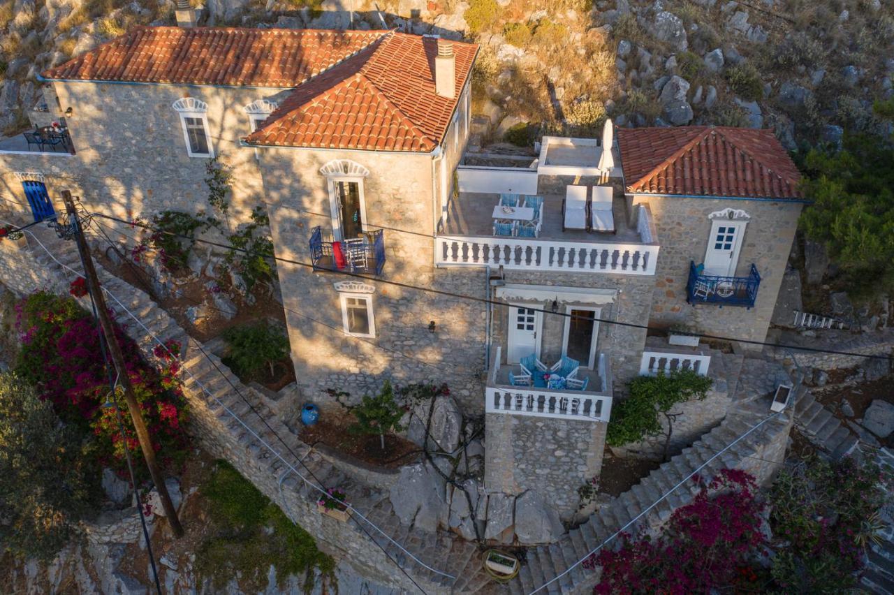 Villa Mandraki Hydra  Bagian luar foto