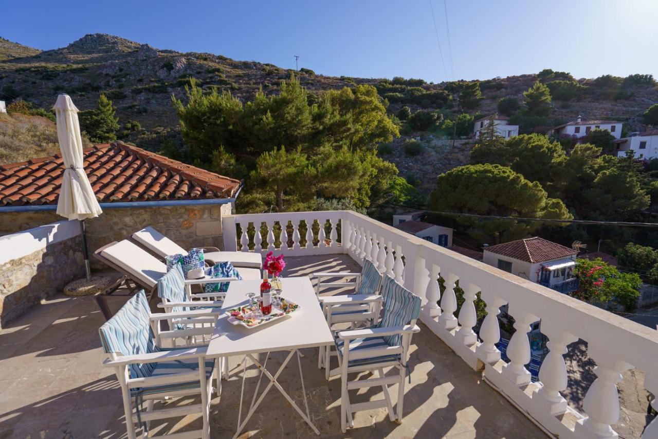 Villa Mandraki Hydra  Bagian luar foto