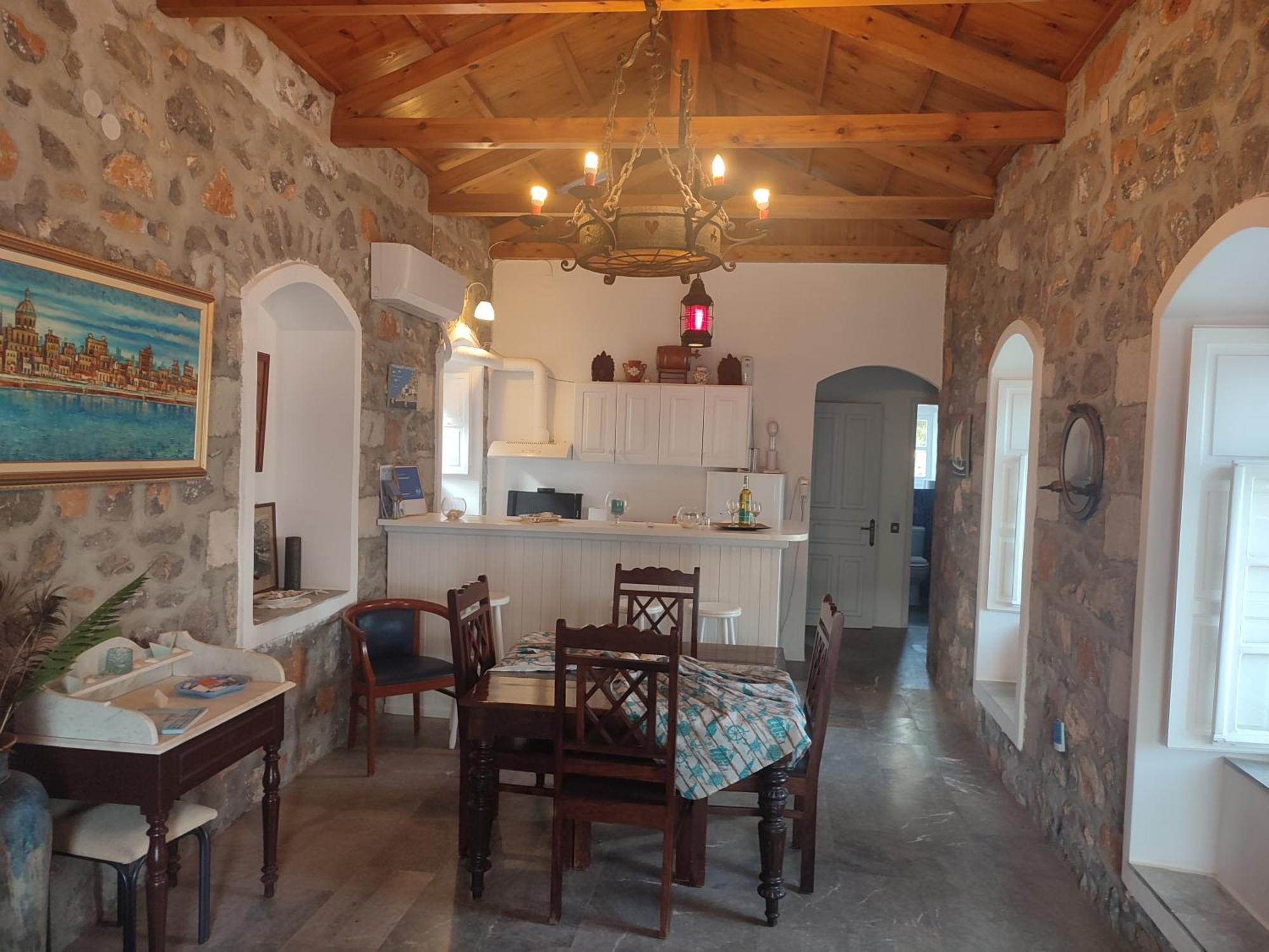 Villa Mandraki Hydra  Bagian luar foto