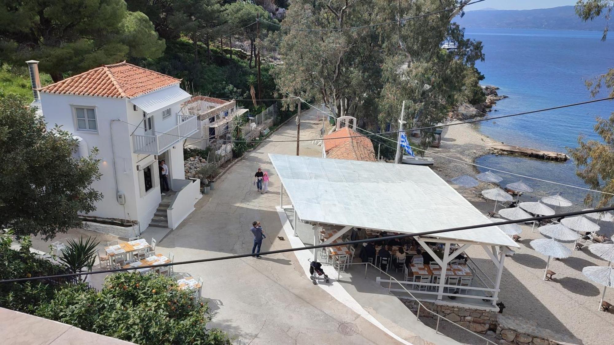 Villa Mandraki Hydra  Bagian luar foto